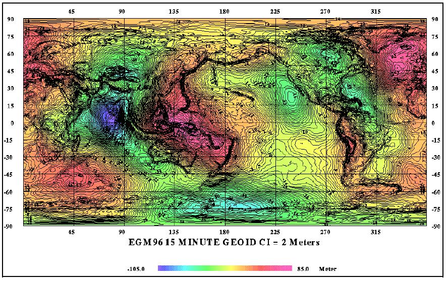 continentales 28 cm, en latitudes comprendidas entre 66º y 82º, 21 cm, considerando toda la superficie terrestre 18 cm, en áreas oceánicas 12 cm y en latitudes inferiores a 66º solo 11 cm.