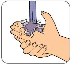 No retire la tapa de la aguja hasta que esté preparado para la inyección. No utilice fuentes de calor como un microondas o agua caliente para calentar Benepali. 4.