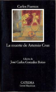 34 La muerte de Artemio Cruz México: F.C.E., 1983. 316 p.