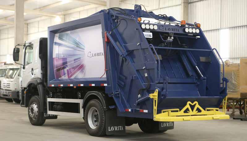 El LCR es un equipo Recolector de Residuos fabricado por Lavrita División
