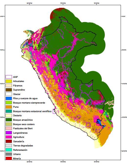 Cambios de uso de suelo: Expansión de la agricultura hacia la Amazonía