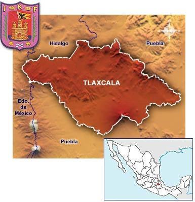 GEOGRAFÍA, POBLACIÓN y EDUCACIÓN El estado de Tlaxcala cuenta con una superficie de 3,997 km 2. Se localiza en el centro del país.
