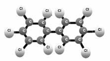 Estructura molecular de los Bifenilos policlorados 2 Bifenilo Monoclorado C 12 H g CI Estructura general C 12 H 10-n CI n donde A=H ó CI Bifenilo Decaclorado C 12 CI 10 La Organización Mundial de la
