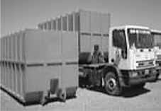 Al momento del transporte, los camiones solo deben transportar desechos o materiales contaminados con PCB.