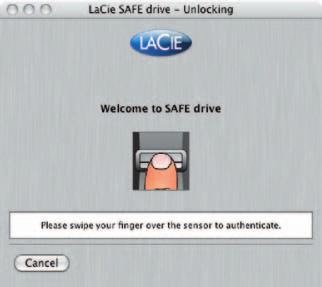 6. Cómo utilizar la unidad LaCie SAFE página 21 6. Cómo utilizar la unidad LaCie SAFE Cuando haya configurado la unidad LaCie SAFE con un usuario como mínimo, podrá empezar a usarla.