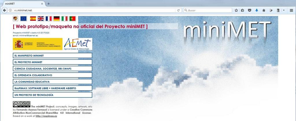Portal minimet http://es.