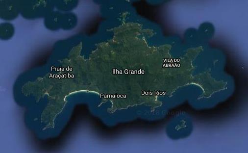 contagio a Isla Grande, en el Estado de Río de Janeiro.
