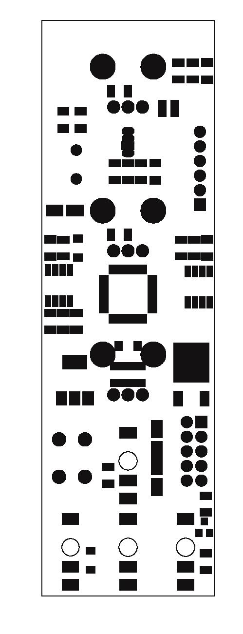 1 Circuito impreso VCO 100x30x1,6 mm FR4 1.