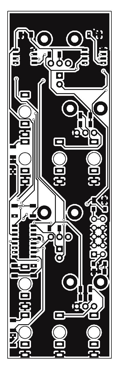 1 Circuito impreso VCA 100x30x1,6 mm FR4 1.