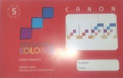 Libro N 4 Rojo - Serie Música en Colores: Canon Código Acceso a Plataforma idioma