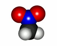 La molécula de nitrometano es un híbrido de resonancia de dos especies