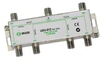 - Paso de corriente unidireccional desde cada una de las salidas a la entrada (máx +24 VDC, 0,5 A). La caja permite el paso por debajo de los cables de distribución Tabla 72.