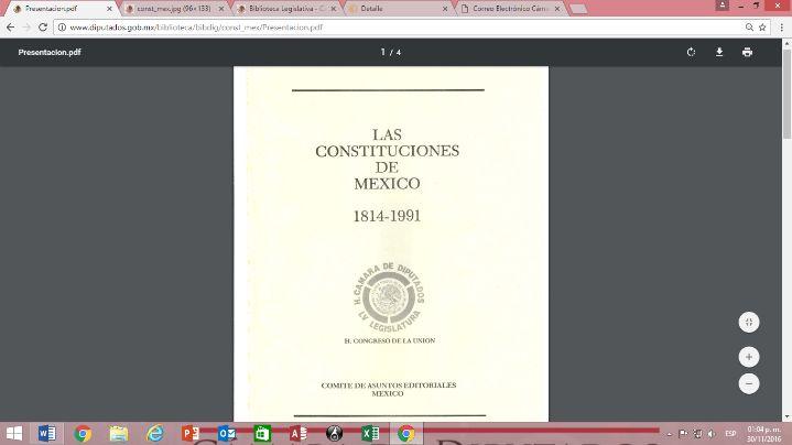 Sociales y de Opinión Pública, LXIII Legislatura, 2015. 427 p. Liga electrónica Texto completo: http://bit.