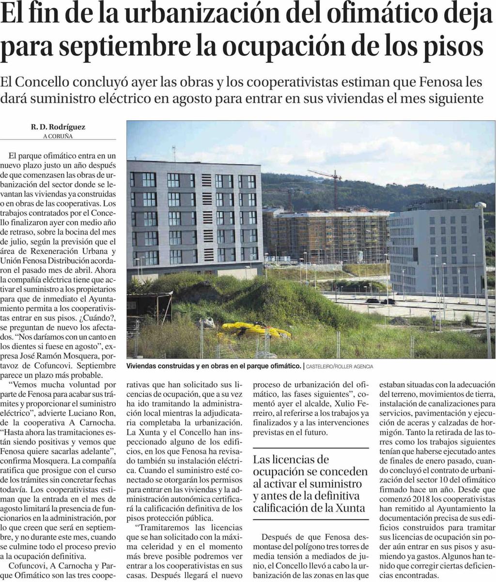 La Opinión A Coruña La Coruña 5.372 Ejemplares 4.