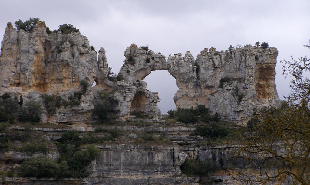 Formas de erosión en calizas del Turoniense- Coniaciense, Cretácico Sup.