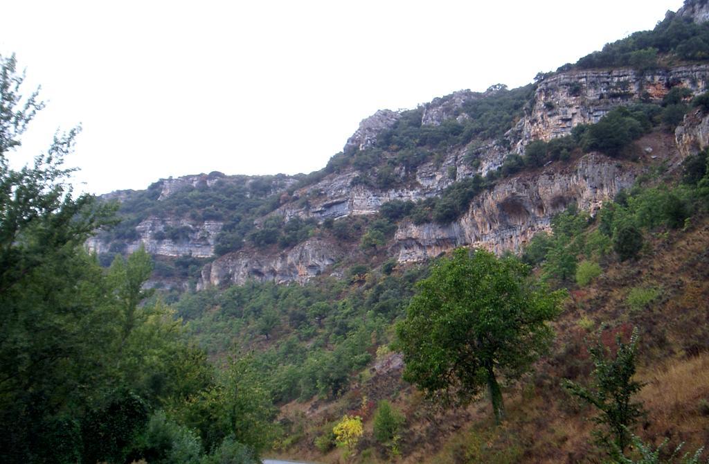 Cantiles de calizas del Turoniense- Coniaciense, Cretácico Sup.