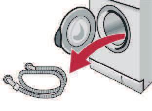 Material suministrado Consejos y advertencias de seguridad La lavadora es muy pesada. Tener cuidado al levantarla. Atención: Las mangueras congeladas pueden romperse/reventar.