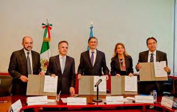 FIRMA DEL ACUERDO TRIPARTITA Firman SRE, IMTA e IIngUNAM Derivado del Acuerdo firmado en París, Gobierno de México- UNESCO.