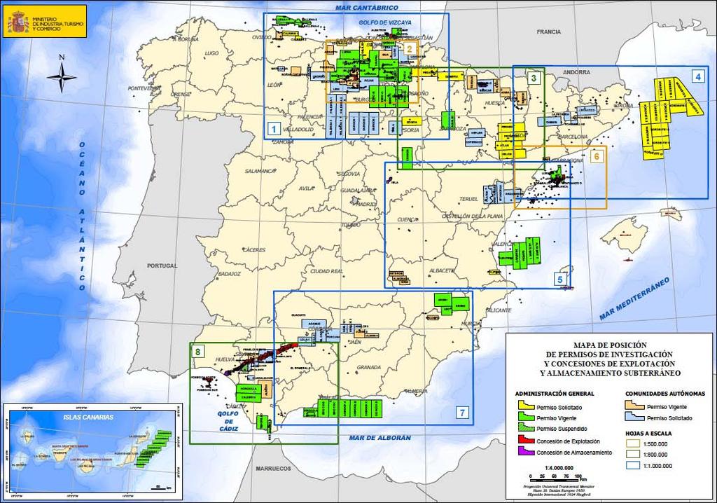 España es un país con potencial para la práctica del fracking.