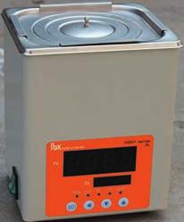 termostatización, combustión y calcinación Baño termostático LBX instruments modelo WB01 Casis metálico con exterior pintado en epoxi con tratamiento antioxidante y cuba de acero inoxidable.