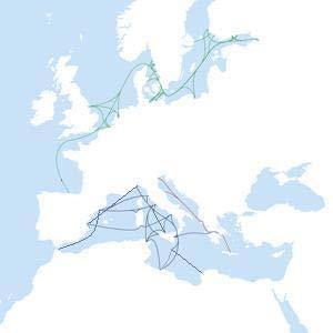 regiones mediterráneas y del Norte de Europa Idoneidad de