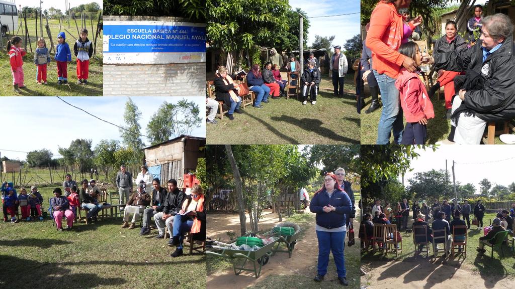 El 10 de junio pasado se llevó a cabo una gira técnica al asentamiento 8 de Diciembre de la localidad de Cumbarity, distrito de Villeta, del cual participaron representantes de las direcciones de