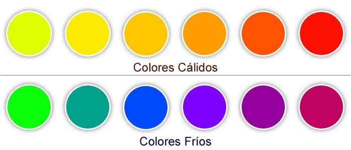 Un color es frío cuando dentro del círculo cromático, está cercano al azul o violeta.
