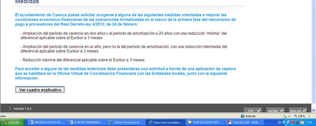 Ayuntamiento de Cuenca puede solicitar son las siguientes: