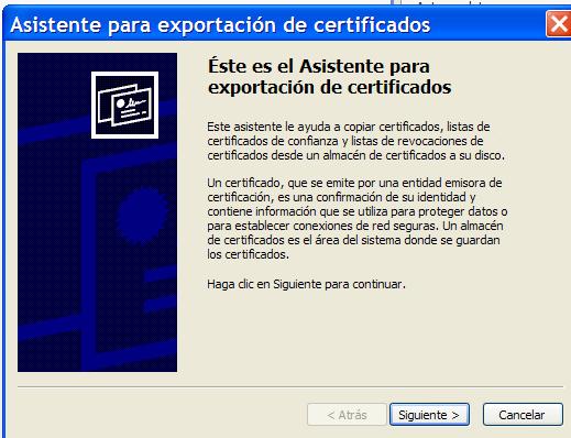 En Personal tenemos los Certificados personales instalados en nuestro navegador.