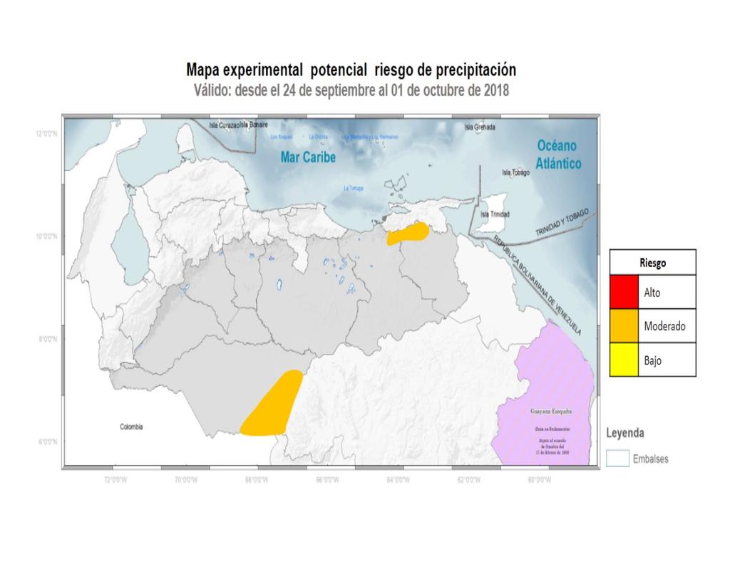 El potencial de riego durante la semana de predicción se enfoca principalmente en el pasaje de la onda tropical 48 y el posible avance sobre el Mar Caribe de la perturbación tropical Kirk, que