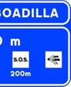 S 530 Localización de un túnel en carretera convencional o carretera multicarril con información sobre sus instalaciones de seguridad