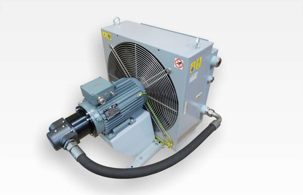 FluidControl Refrigerador de aceite/aire BNK ATEX-3GD Los engranajes y los agregados hidráulicos también se aplican en entornos con riesgo de explosión en ingeniería industrial o en la obtención de