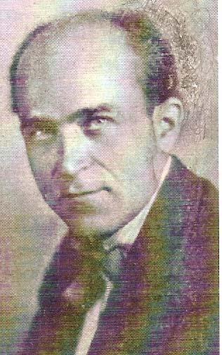 ALBARRANCH y BLASCO, Vicente Pintor. Escritor Elche, 1898 - Alicante, 1940 Vicente Albarranch y Blasco (foto facilitada por J.