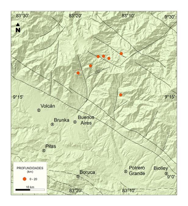 Fig. 8: Enjambre sísmico al norte de Buenos Aires.