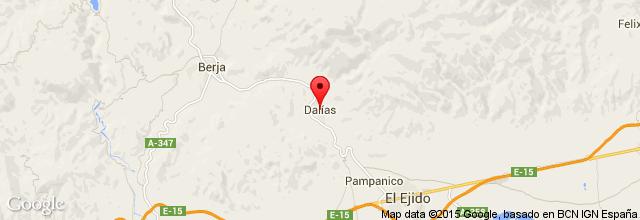 Día 2 Dalías La población de Dalías se ubica en la región Almería de España.