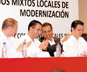 INTEGRACION DE LOS COMITÉ MIXTOS LOCALES DE MODERIZACION Julio de 2009, CNIAA y STIASRM, con la asistencia del Gobernador del Estado de Veracruz, el Secretario de