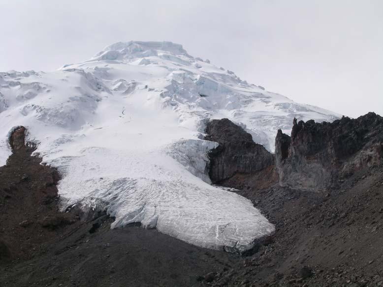Fotografía del Glaciar en
