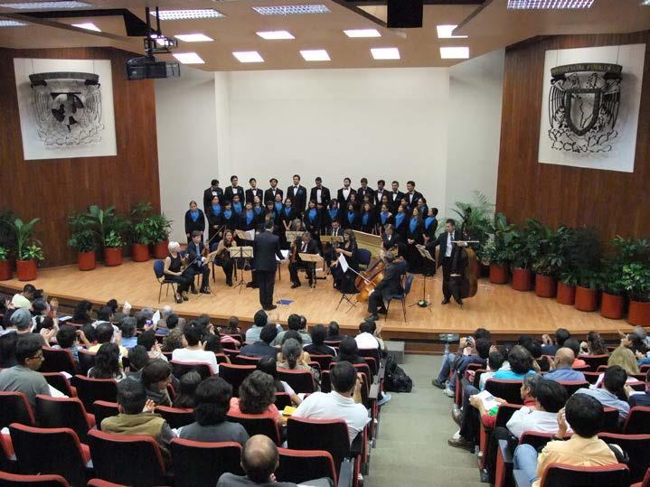 Conciertos didácticos en escuelas y facultades de la UNAM