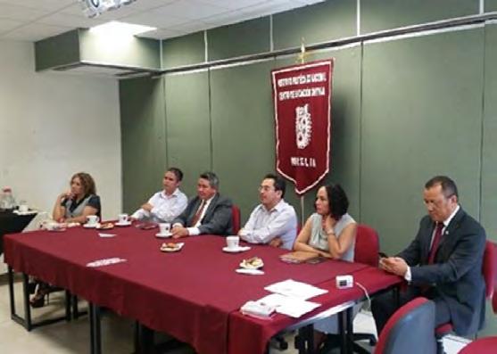Reunión de Trabajo con el Subsecretario de Educación Básica de Michoacán Actividad de Vinculación 1 de abril de 2016 El día primero de abril, se llevó a cabo en las instalaciones del Centro de