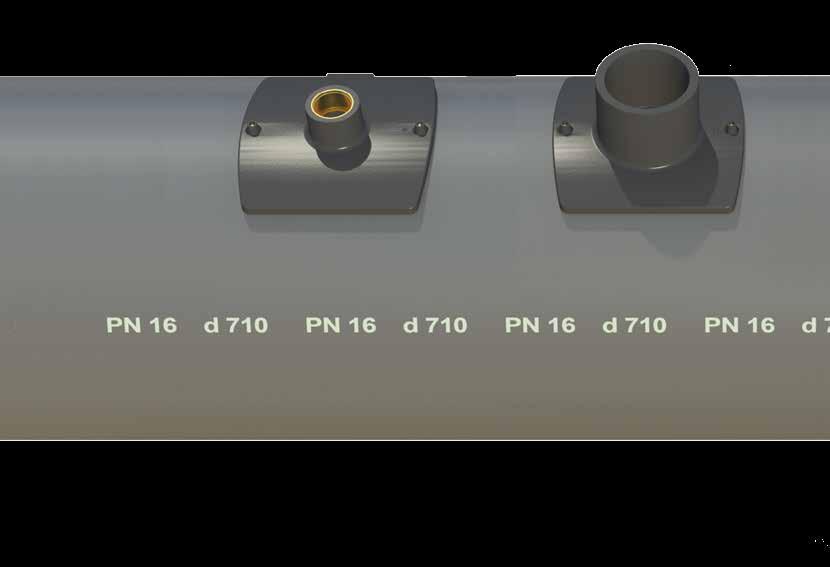 Accesorios de PE Plasson para tuberías de gran diámetro El uso del PE ha llegado a estar bien establecido en aplicaciones de tubería desde su introducción en los años 50.