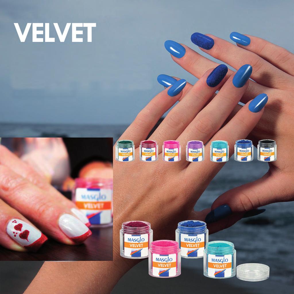 Decora tus uñas fácil y rápido 7 colores de 1,4 g.
