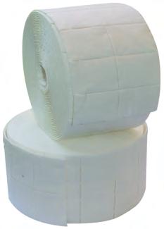 DESECHABLES TOALLITAS QUITAESMALTE LIMPIAUÑAS Rollo pre-cortado de toallitas de celulosa para limpiar esmaltes, gel y trabajos de manicura. no deja pelusas (5 x 5 cm). Alta calidad.