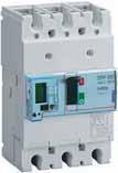 DPX 3 250 electrónicos interruptores automáticos en caja moldeada de 40 a 250 A 4 203 69 4 206 49 Características técnicas y curvas de funcionamiento: pág. 72 Dimensiones: pág.