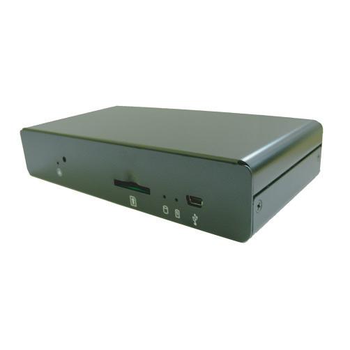 TSMV2201 Mini DVR móvil de 4 canales con GPS y 3G características Formato de Velocidad de Modo de grabación GPS Transmisión 3G Mando a distancia Dimensiones (An Al L) Temperatura de TSMV2201 AVI