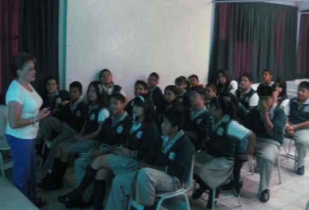 2 de septiembre 2010 en la Escuela Secundaria General núm. 12 T. Matutino Profesora Rosa Guerrero Ramírez ubicada en Placeres y Diego de Ibarra en el Frac.