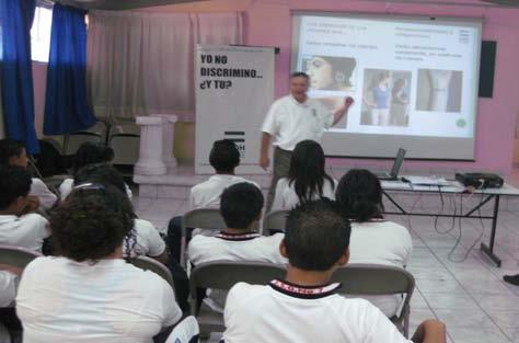 7 de septiembre 2010 en la Escuela Secundaria General núm. 7 T. Vespertino Profesor José Trinidad Vela Salas, ubicada en Av.