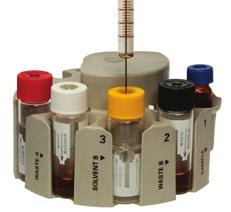 infonews 2011 Wash vials (viales de enjuague) con tapas Difusión en seis colores Los wash vials, de hecho son normalmente viales de 4 ml rosca (screw) que son cargados con un solvente.