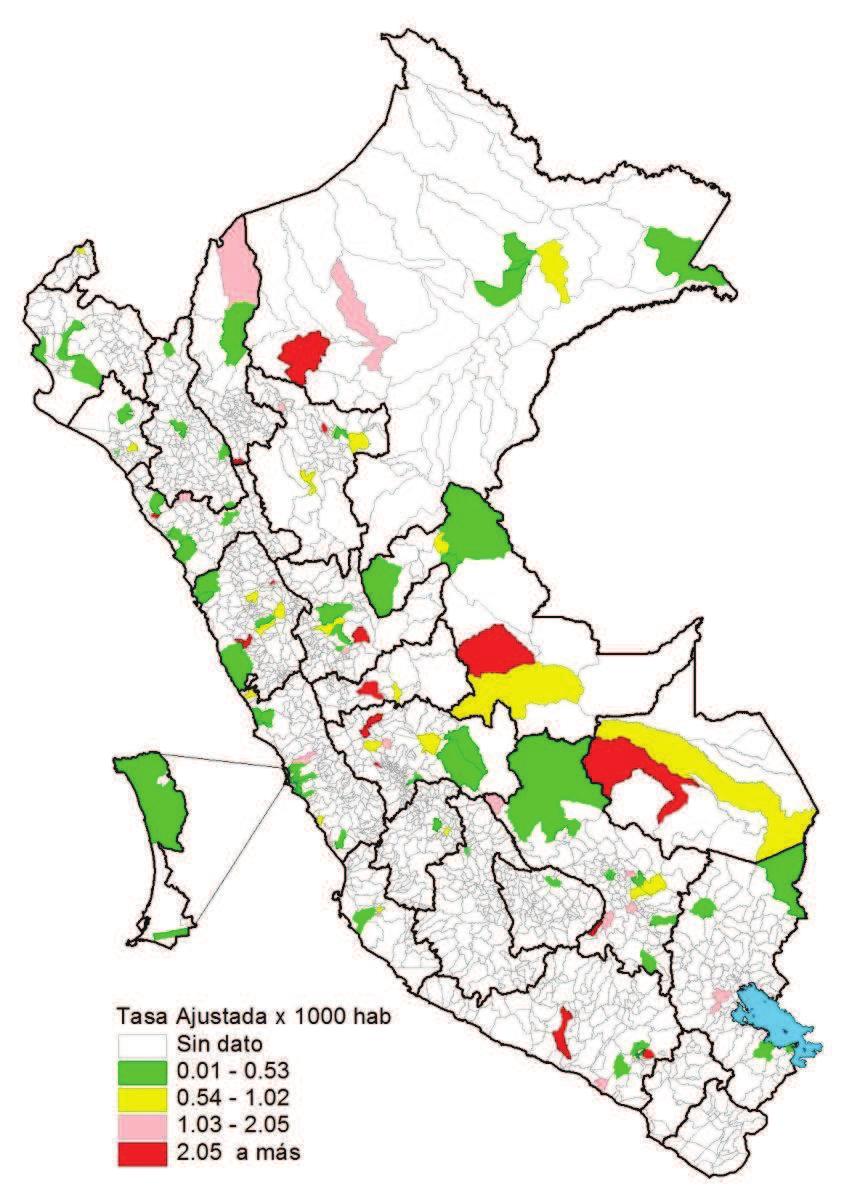 Perú 2018* Incidencia acumulada