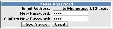 Figura 13 Correo Electrónico para Confirmar la Cuenta Ingrese su contraseña nueva, confirme su contraseña y haga clic en Reset Password (reestablecer contraseña).