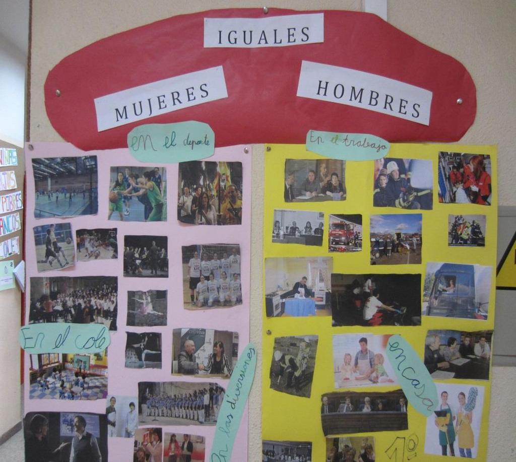 1º de Primaria Iguales: en el deporte en el